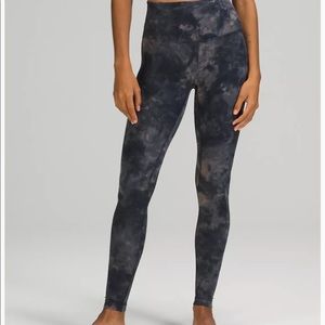 Athleta tie dye leggings EUC